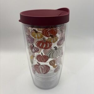 TERVIS Sara Berrenson's Fall Pumpkin Pattern Tumbler Double Wall 16 Oz